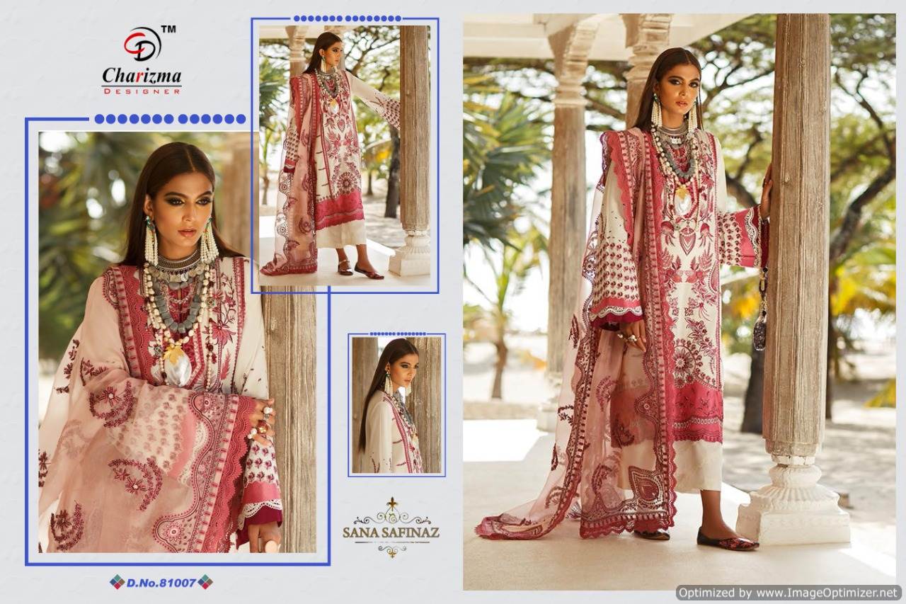 Charizma Presents  Sana Safina  Pakistani Salwar Suits