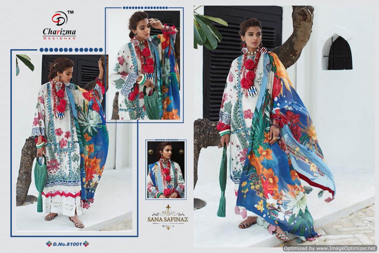 Charizma Presents  Sana Safina  Pakistani Salwar Suits