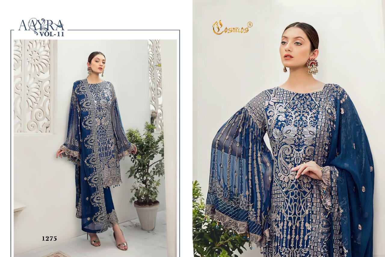 Cosmos Presents  Aayra Vol 11 Designer Pakistani Suits