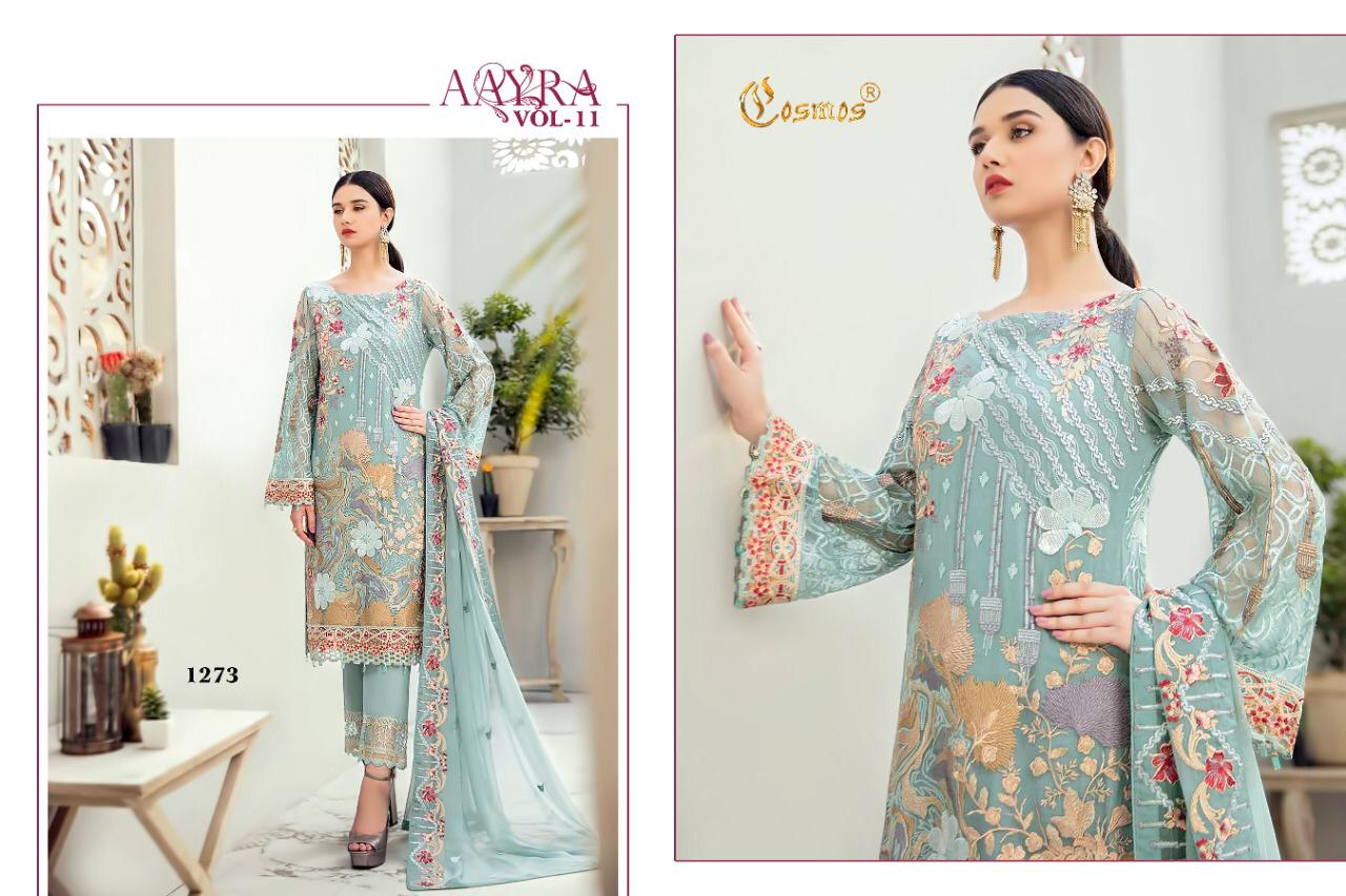 Cosmos Presents  Aayra Vol 11 Designer Pakistani Suits