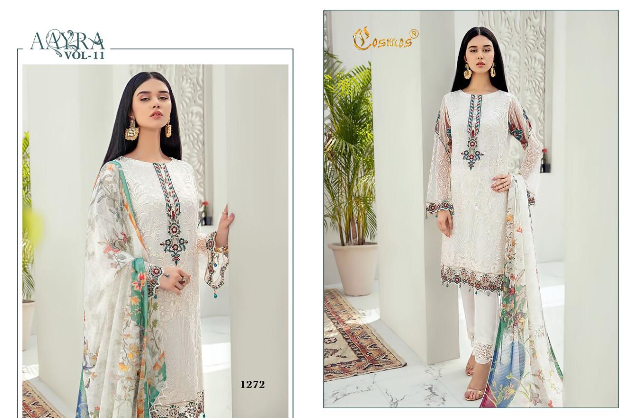 Cosmos Presents  Aayra Vol 11 Designer Pakistani Suits