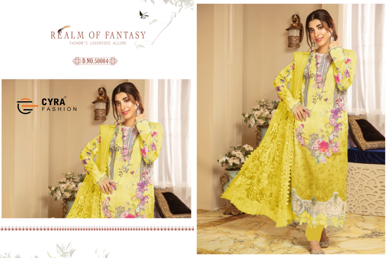 Cyra Presents Alizah Colors Edition Pakistani Suits Collection