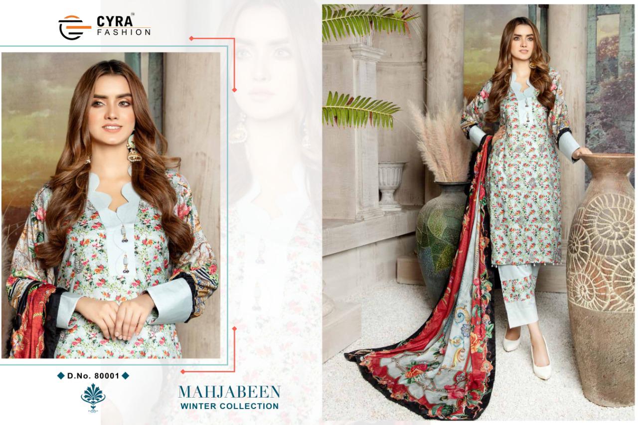 Cyra Presents  Mahjabeen Winter Collection  Salwar Suits