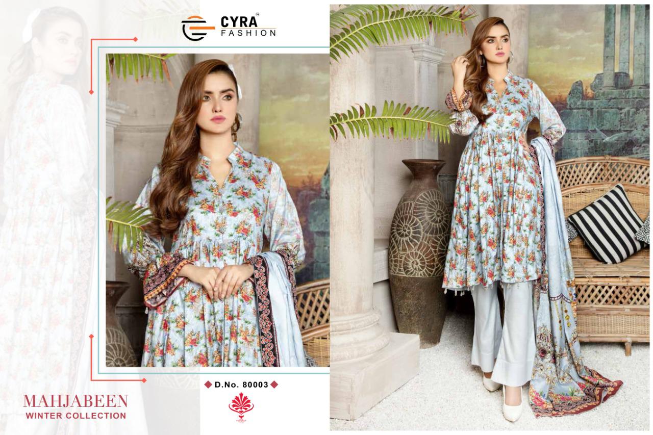 Cyra Presents  Mahjabeen Winter Collection  Salwar Suits