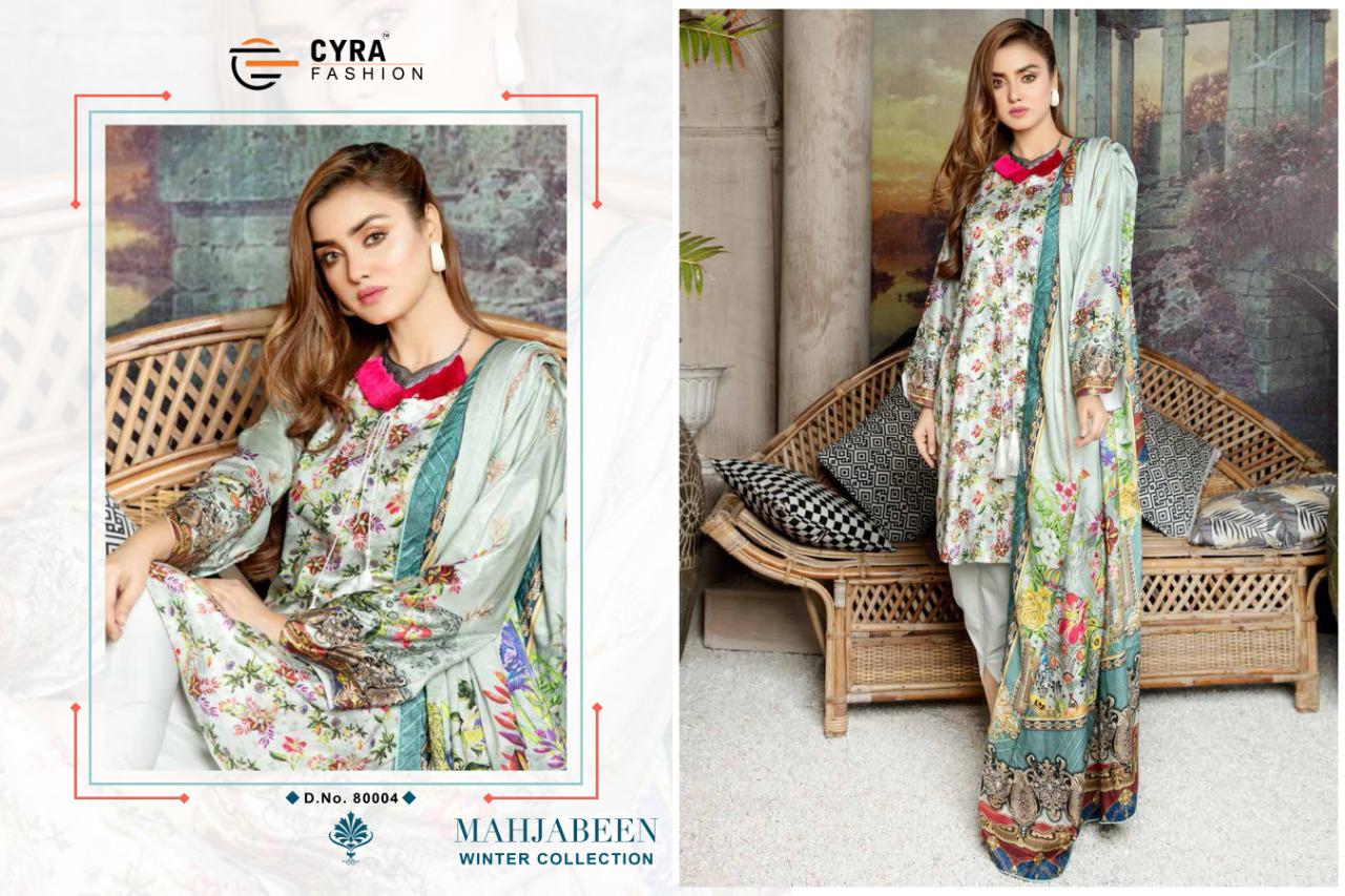 Cyra Presents  Mahjabeen Winter Collection  Salwar Suits