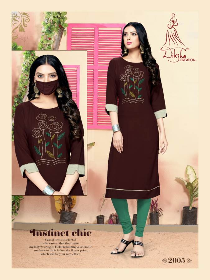 Diksha Presents  Livaa Vol 2  Casual Wear Kurti Collection