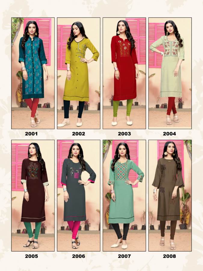 Diksha Presents  Livaa Vol 2  Casual Wear Kurti Collection