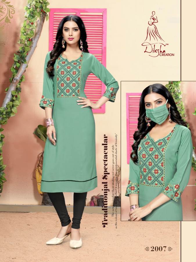 Diksha Presents  Livaa Vol 2  Casual Wear Kurti Collection