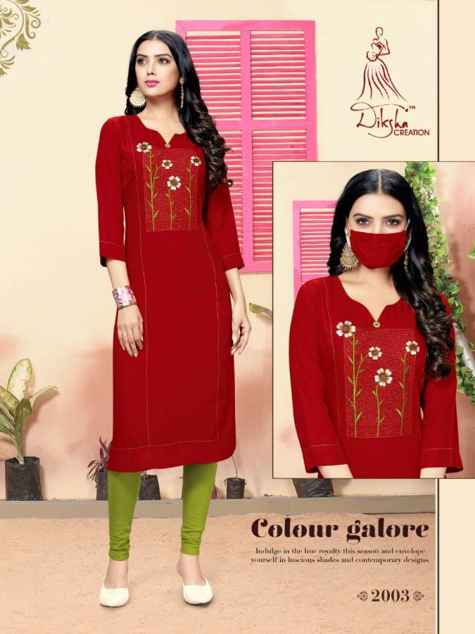 Diksha Presents  Livaa Vol 2  Casual Wear Kurti Collection