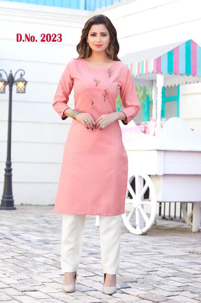 Fc Presents Trendy 2023 Casual Wear Kurtis Collection