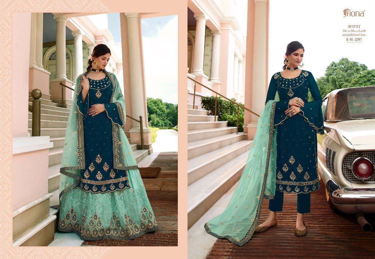 Fiona  Presents  Gulrang Designer  Salwar Suits