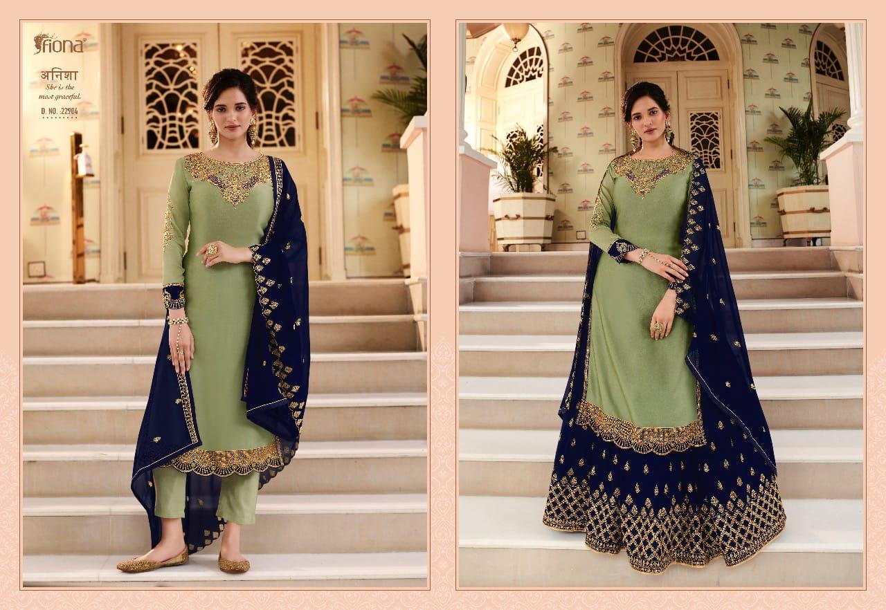 Fiona  Presents  Gulrang Designer  Salwar Suits