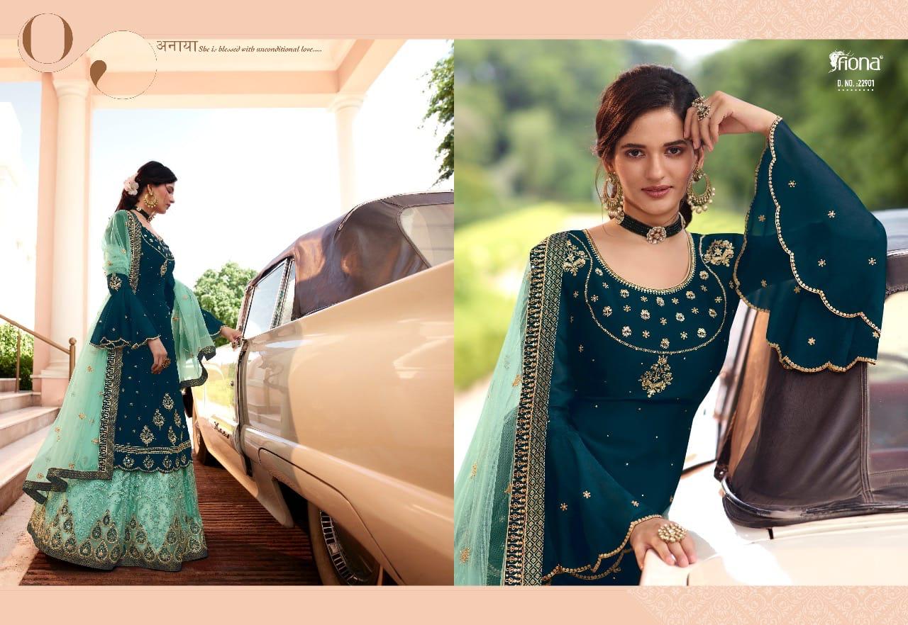 Fiona  Presents  Gulrang Designer  Salwar Suits