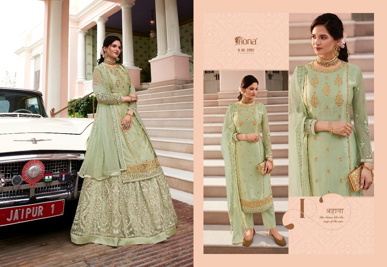 Fiona  Presents  Gulrang Designer  Salwar Suits