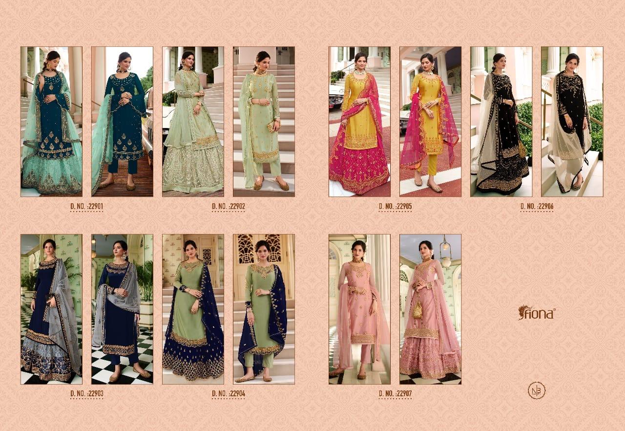 Fiona  Presents  Gulrang Designer  Salwar Suits