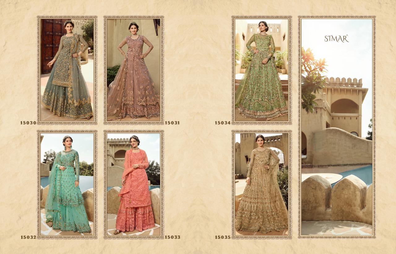 Glossy  Presents Amyra Shaivi  Designer  Salwar Suits