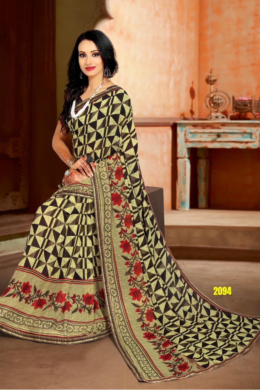 Haytee  Presents Saloni Bahar Vol  9  Printed Saree Collection