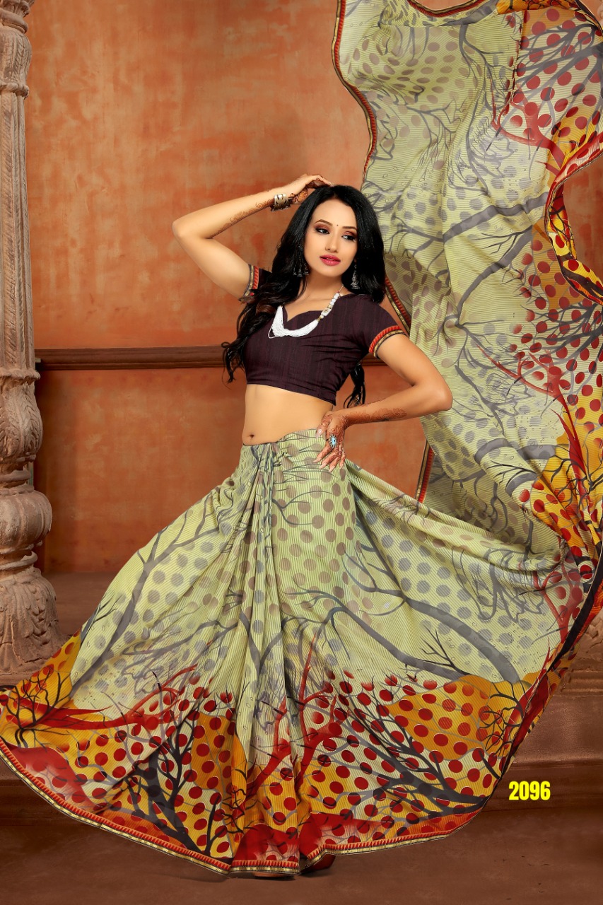 Haytee  Presents Saloni Bahar Vol  9  Printed Saree Collection