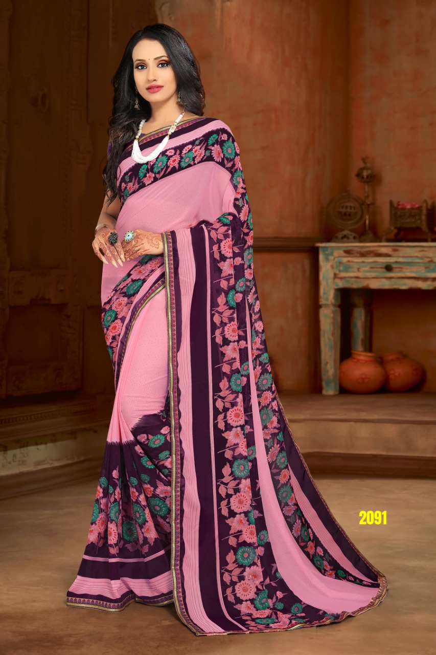 Haytee  Presents Saloni Bahar Vol  9  Printed Saree Collection