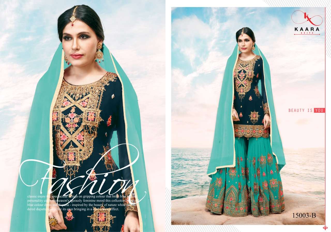 Kaara  Presents Ghoomar Designer Salwar Suits