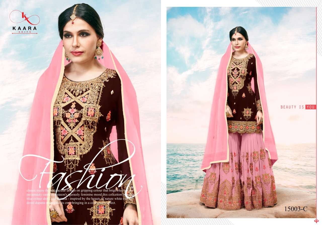 Kaara  Presents Ghoomar Designer Salwar Suits