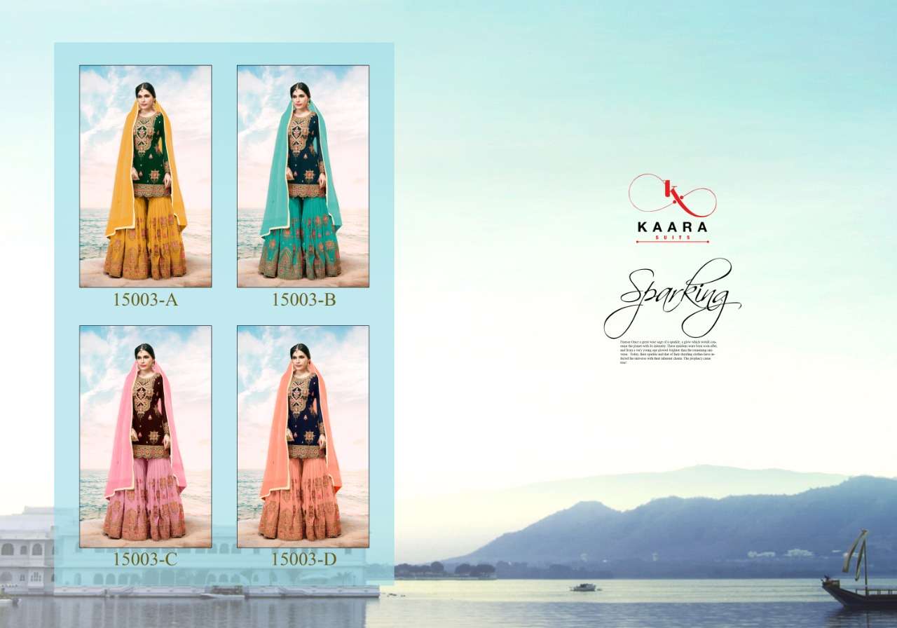 Kaara  Presents Ghoomar Designer Salwar Suits