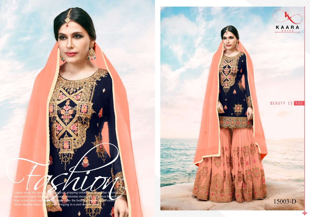 Kaara  Presents Ghoomar Designer Salwar Suits