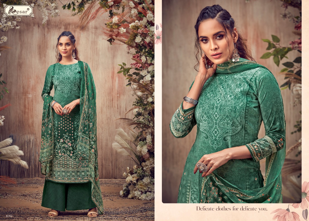 Kesar Presents Imara Designer Dress Material