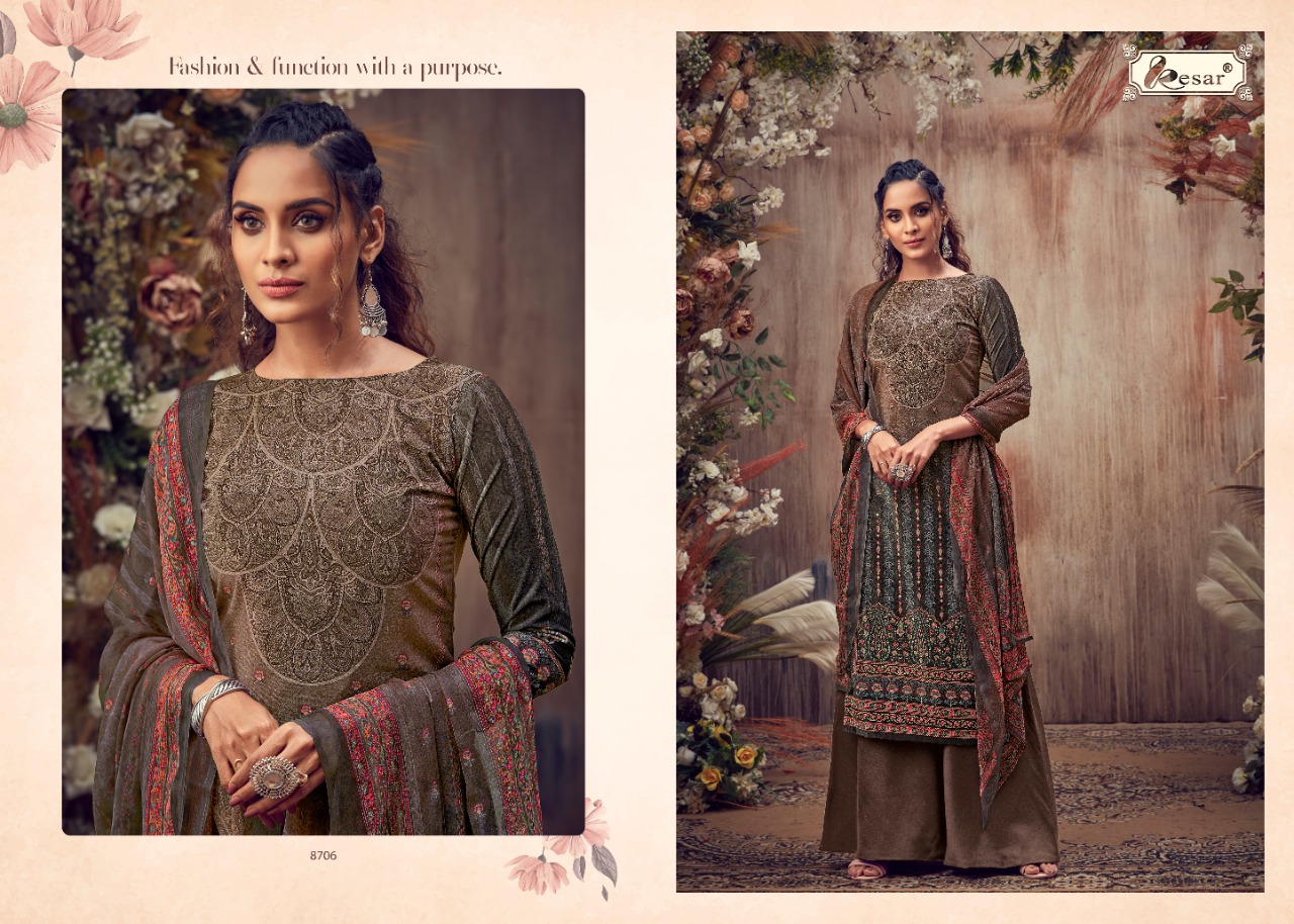 Kesar Presents Imara Designer Dress Material