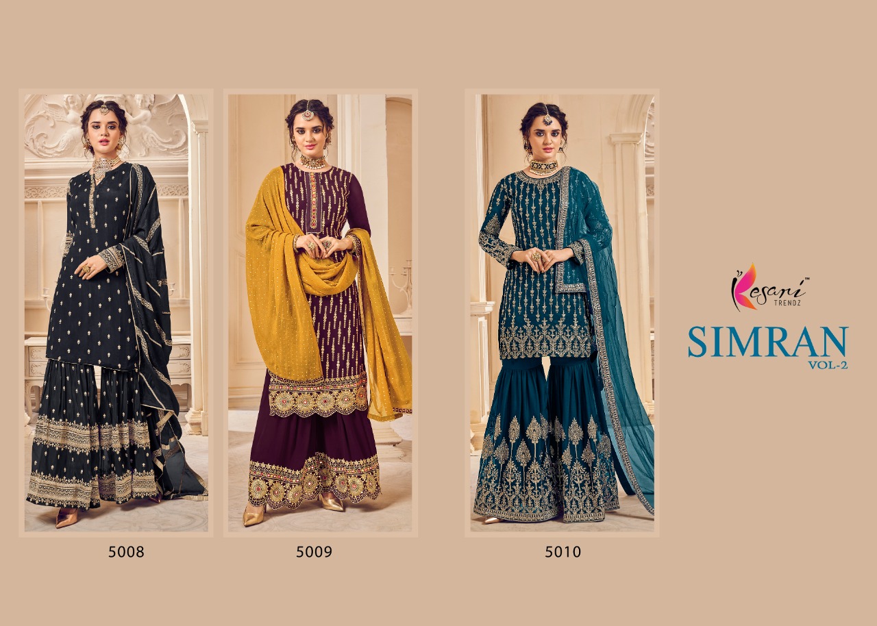 Kesari Presents Simran Vol 2 Designer  Salwar Suits