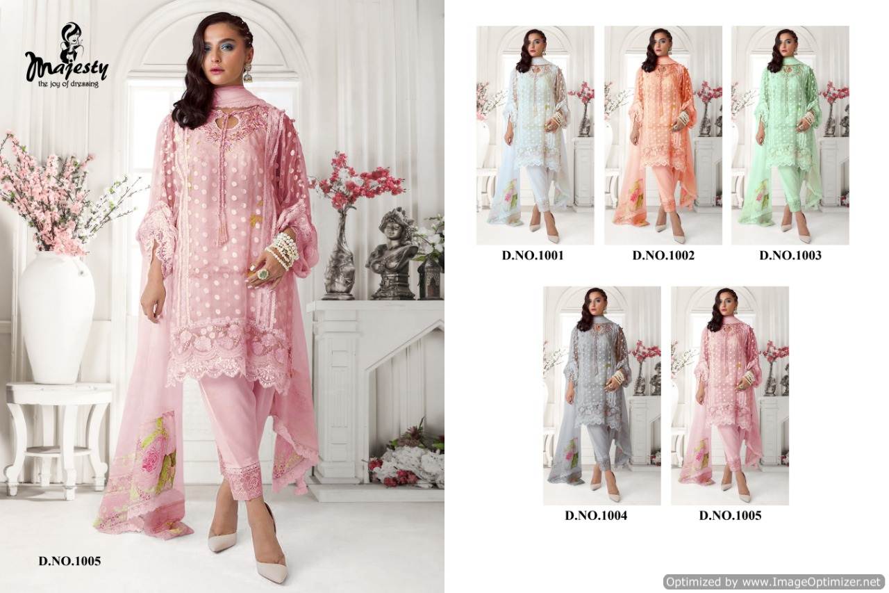 Majesty Presents  Noory Pakistani Salwar Suits