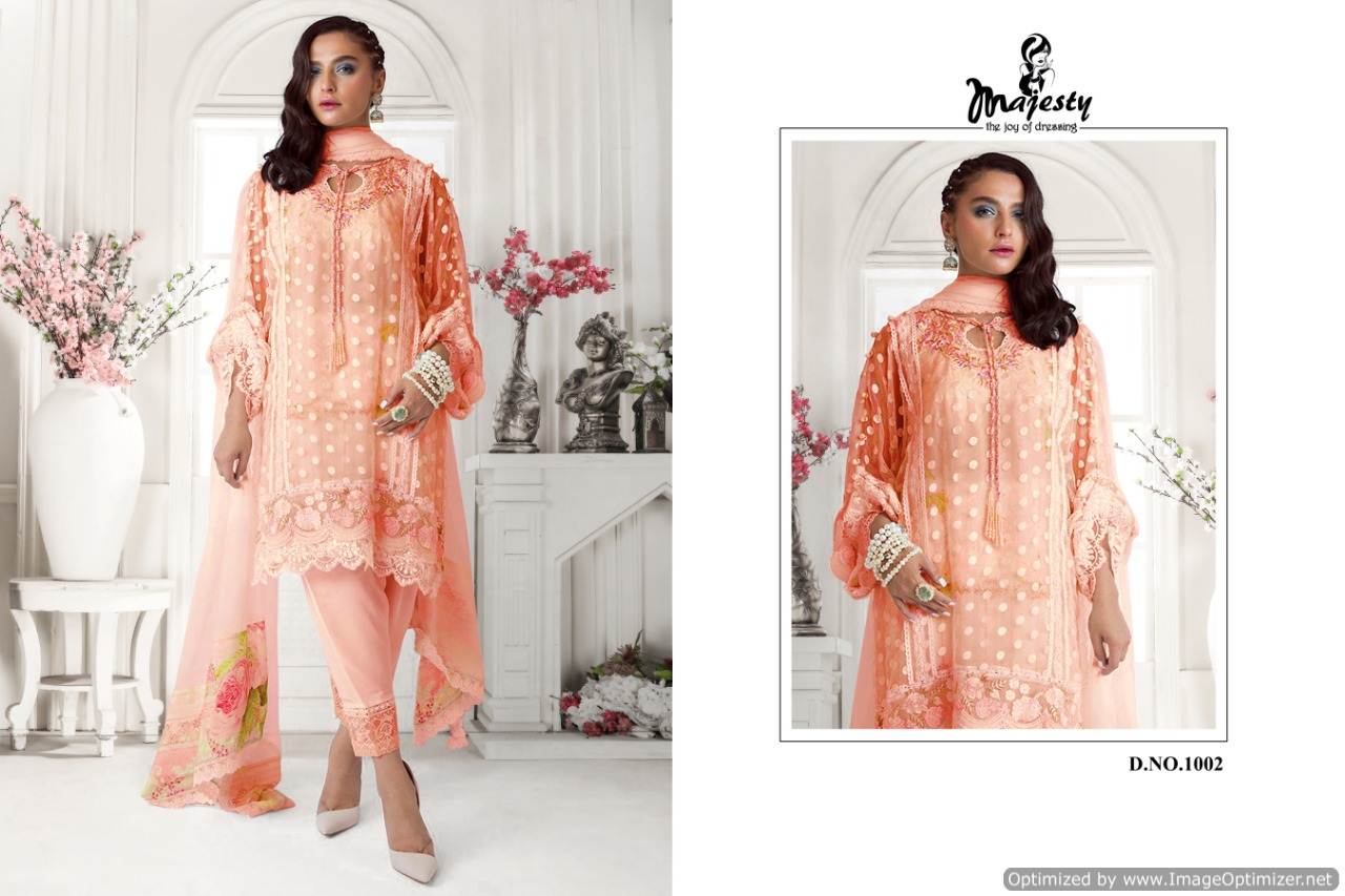 Majesty Presents  Noory Pakistani Salwar Suits