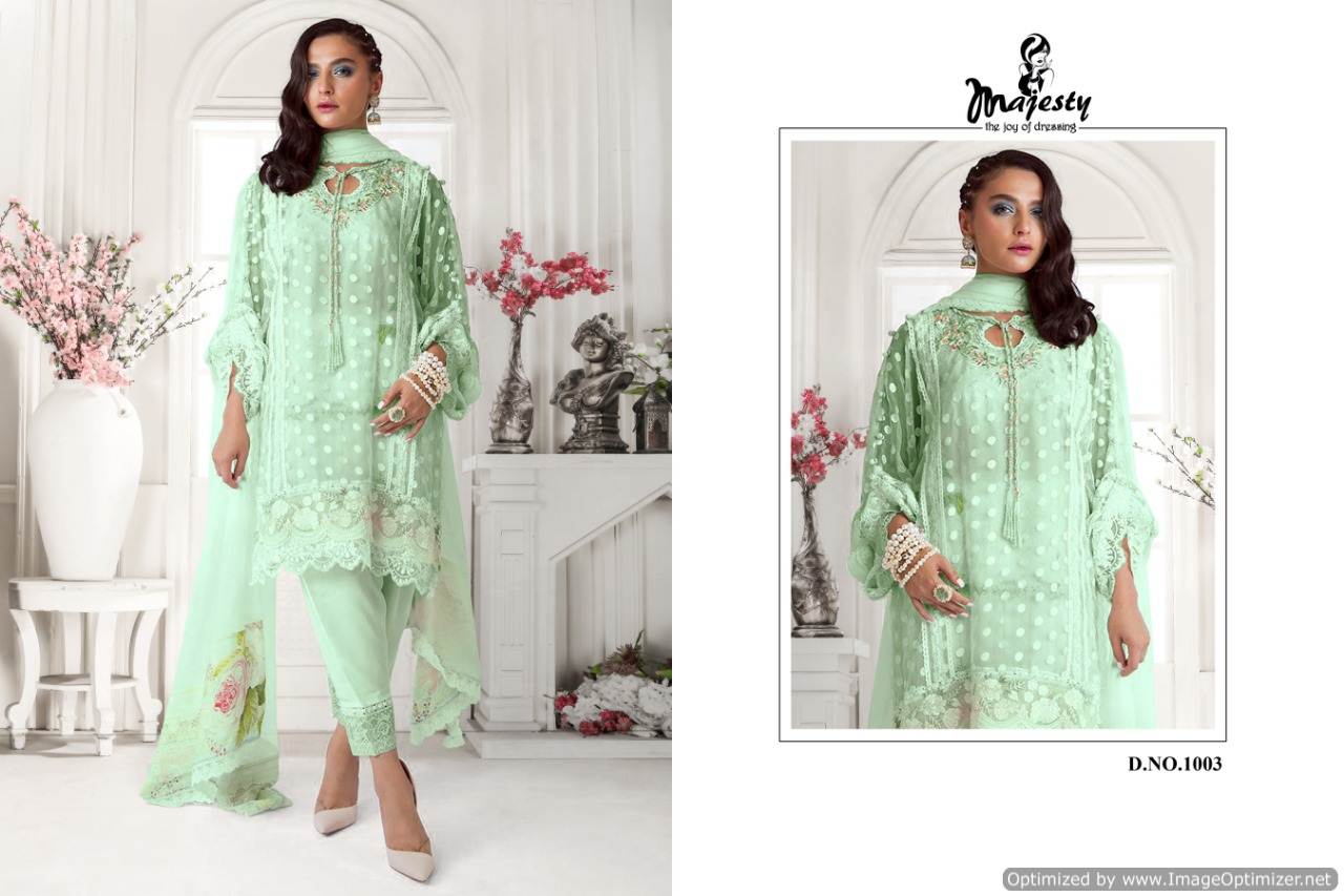 Majesty Presents  Noory Pakistani Salwar Suits