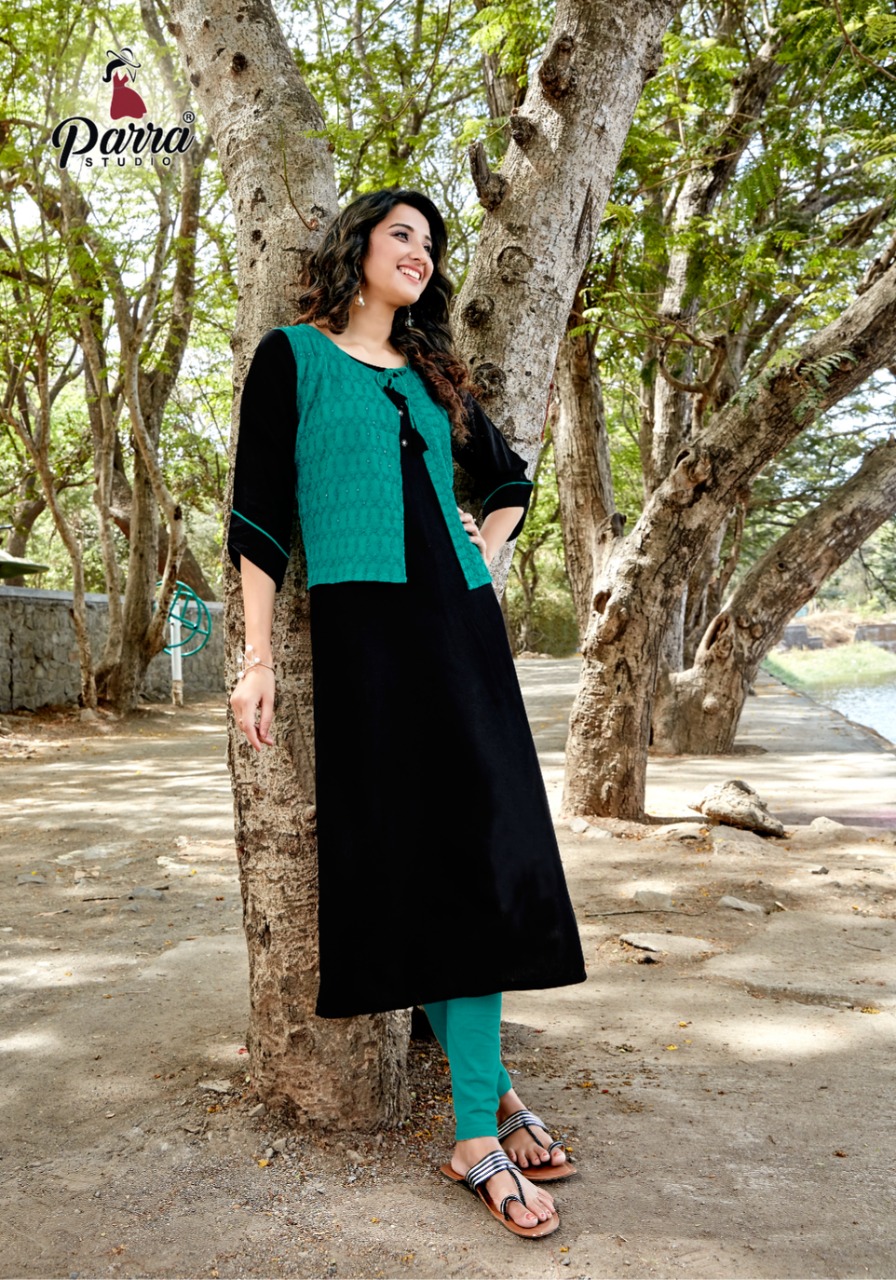 Parra  Studio Presents Paytm Fancy Kurti With Koti  Collection