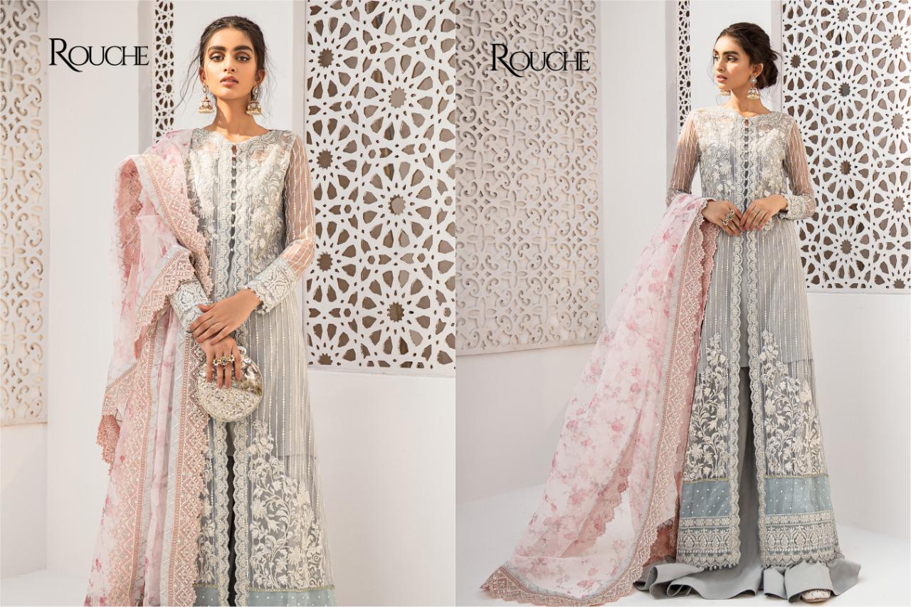 Rouch Presents Qalamkar Designer Pakistani Suits