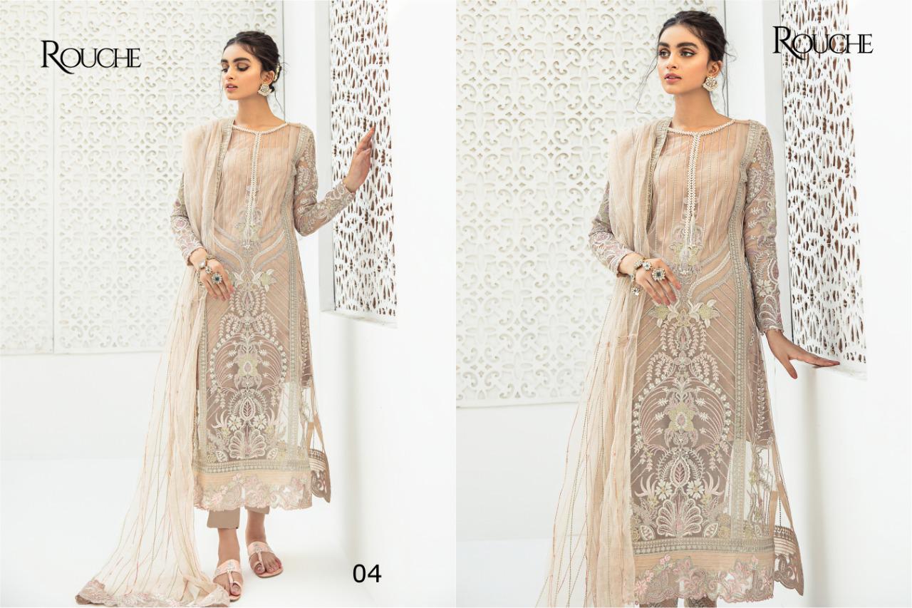 Rouch Presents Qalamkar Designer Pakistani Suits