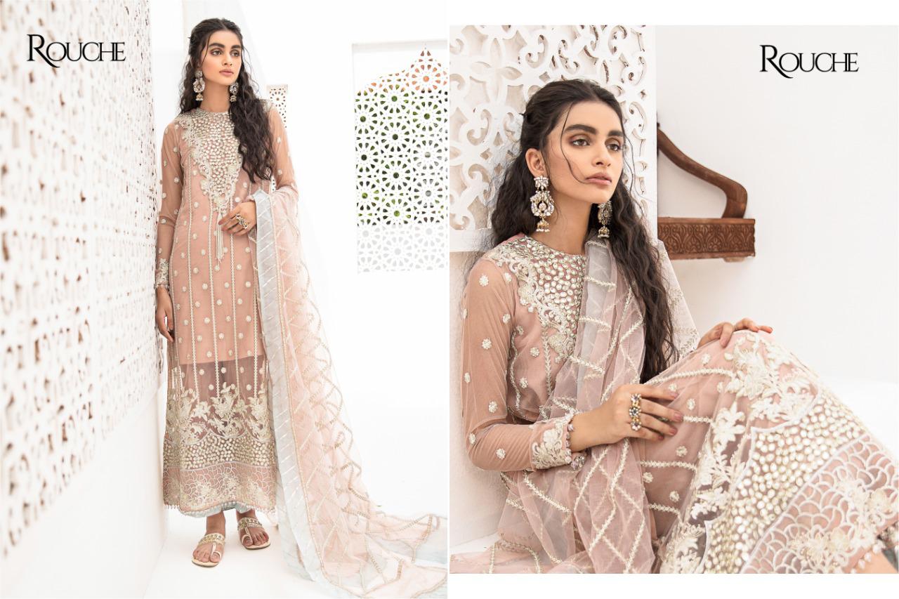 Rouch Presents Qalamkar Designer Pakistani Suits