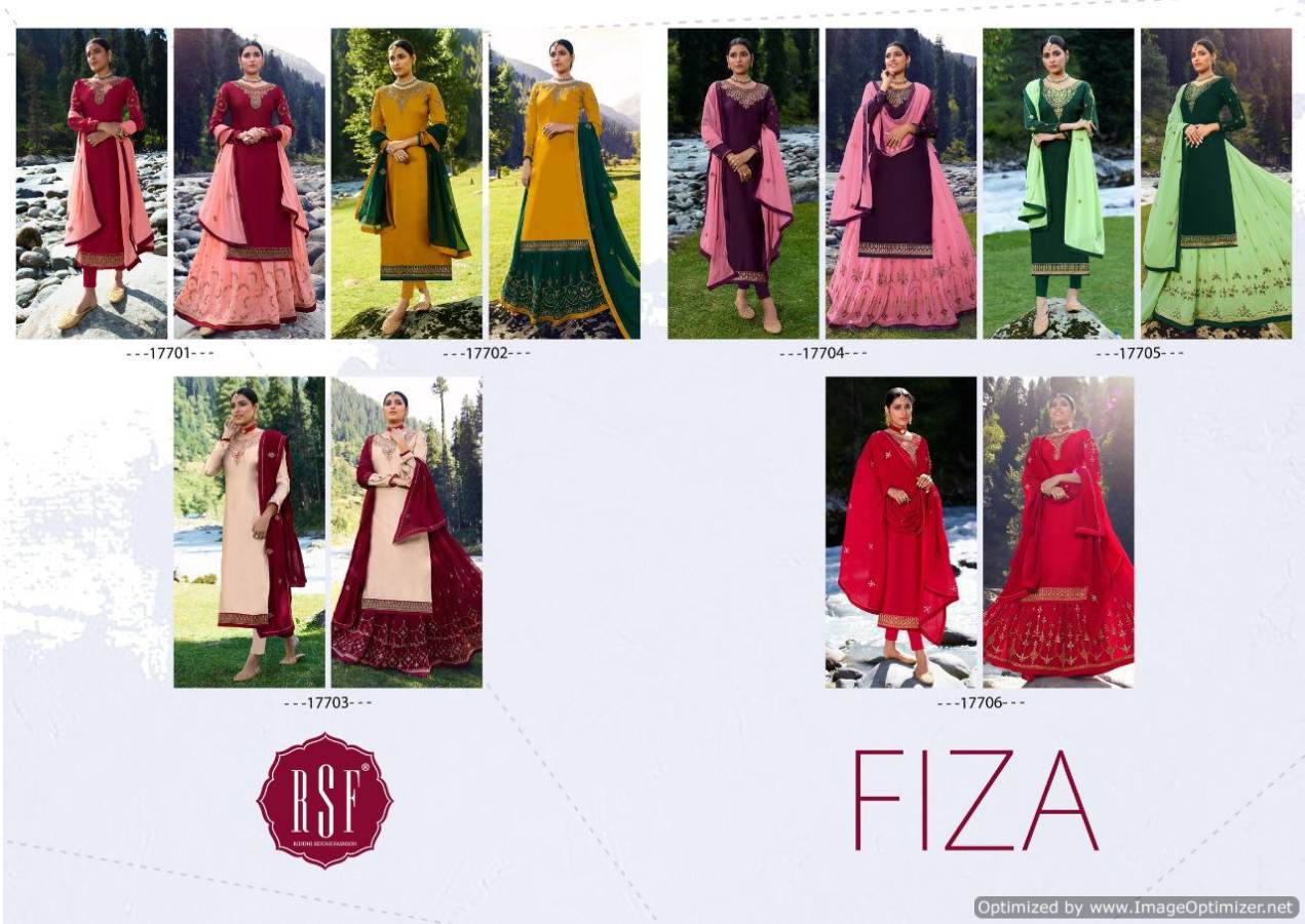 Rsf Presents  Fiza  Designer Salwar Suits