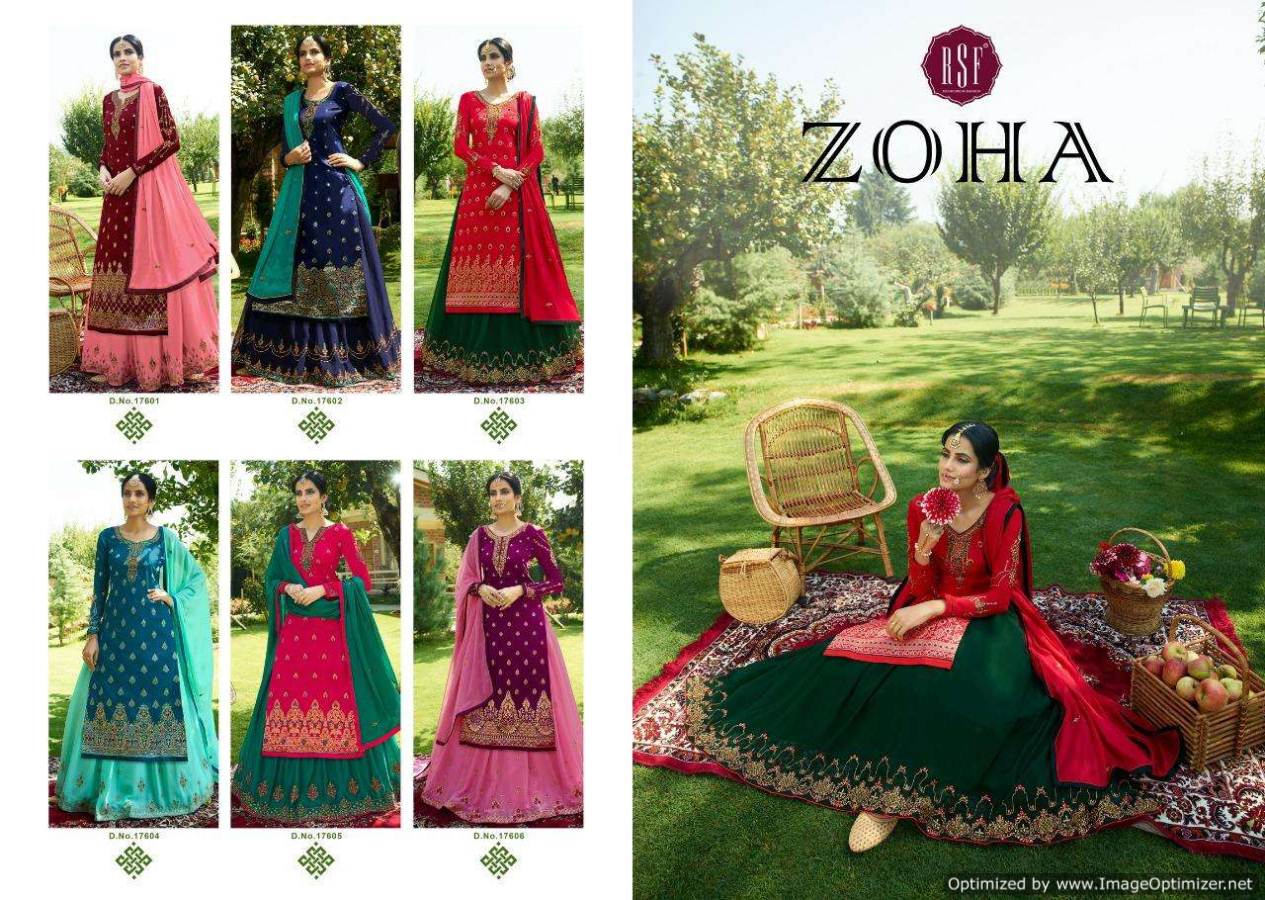 Rsf  Presents  Zoha Designer Salwar Suits Collection