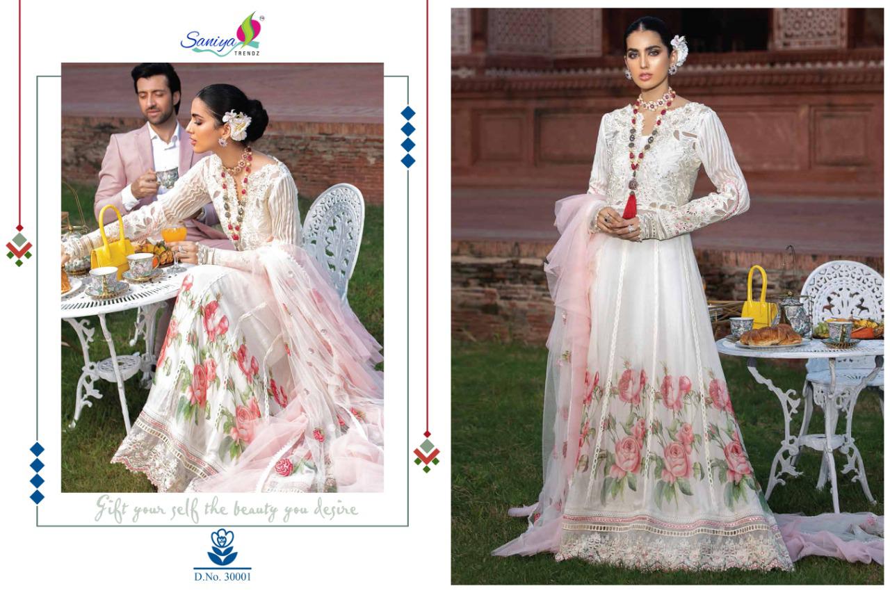 Saniya Presents  Mushq Heavy Stylish Look Pakistani Suits