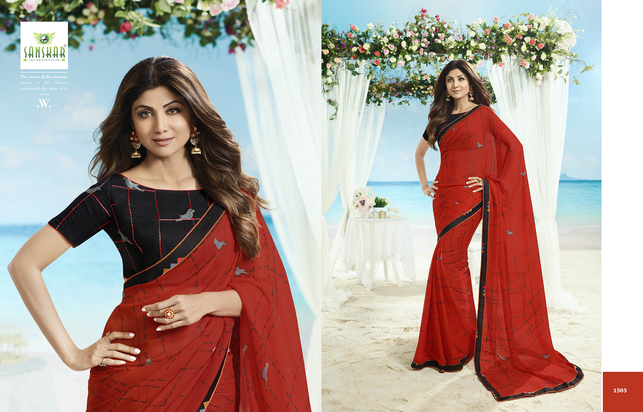 Sanskar Presents  Filmfare  Printed Stylish Saree