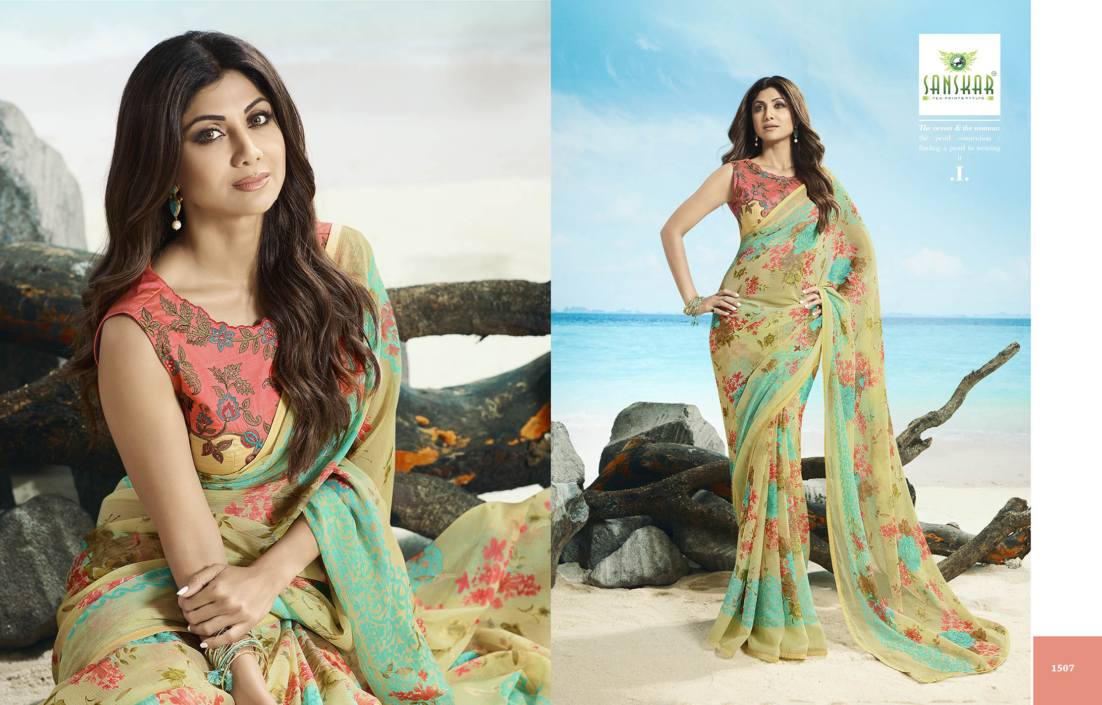 Sanskar Presents  Filmfare  Printed Stylish Saree