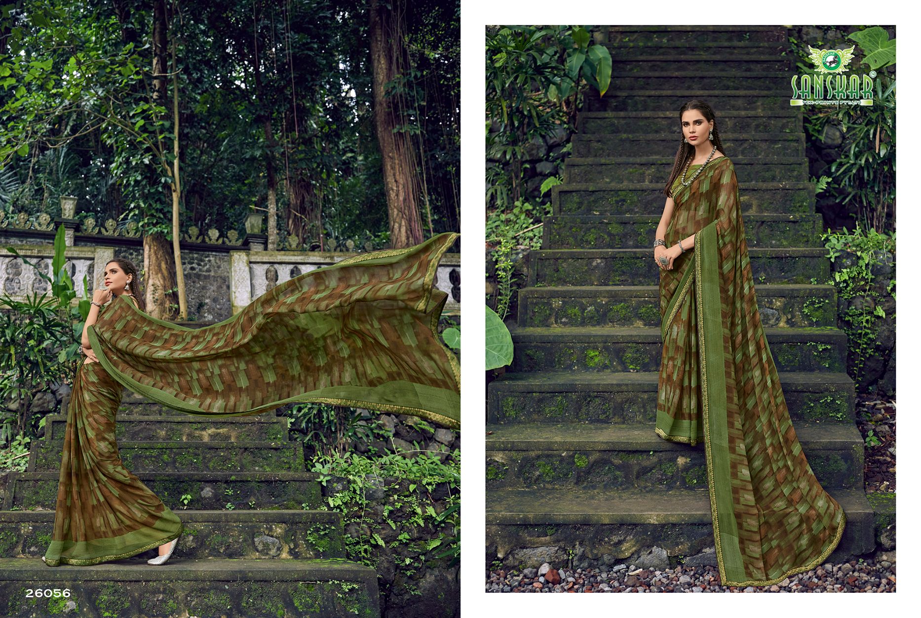 Sanskar Presents  Suhane Pal Vol  22  Printed Saree Collection