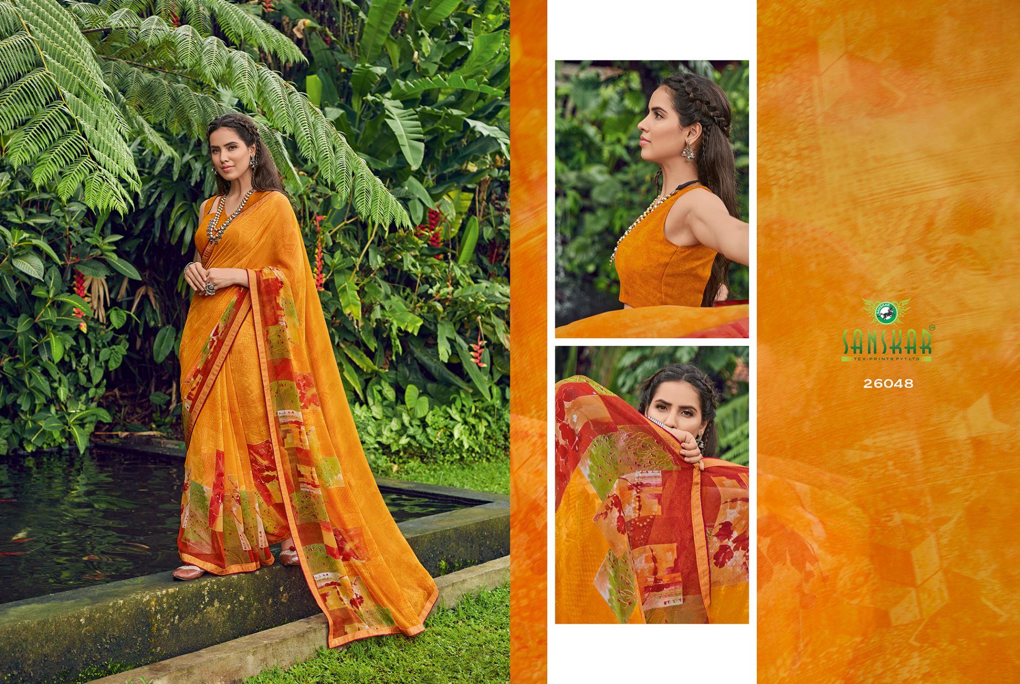 Sanskar Presents  Suhane Pal Vol  22  Printed Saree Collection