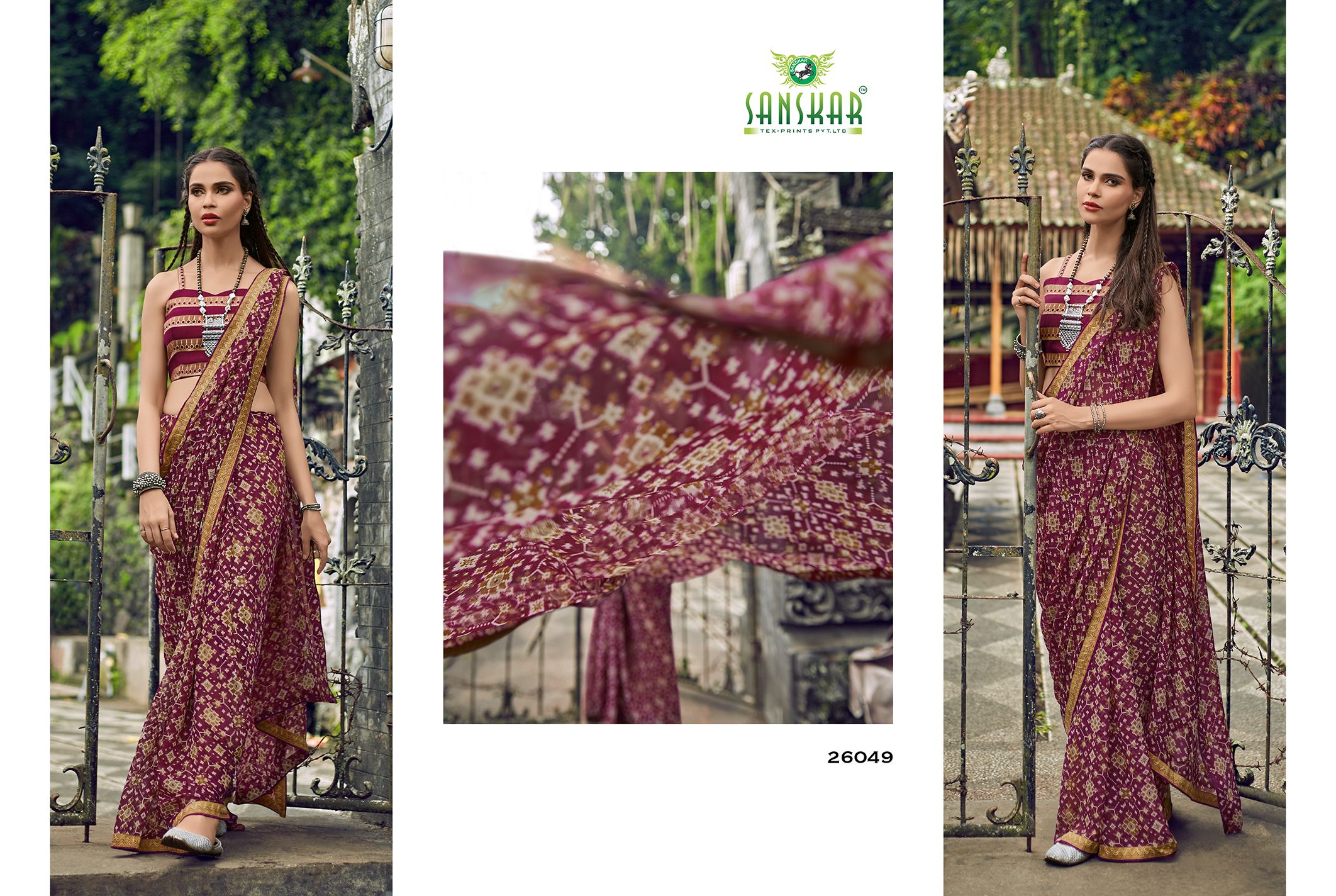 Sanskar Presents  Suhane Pal Vol  22  Printed Saree Collection