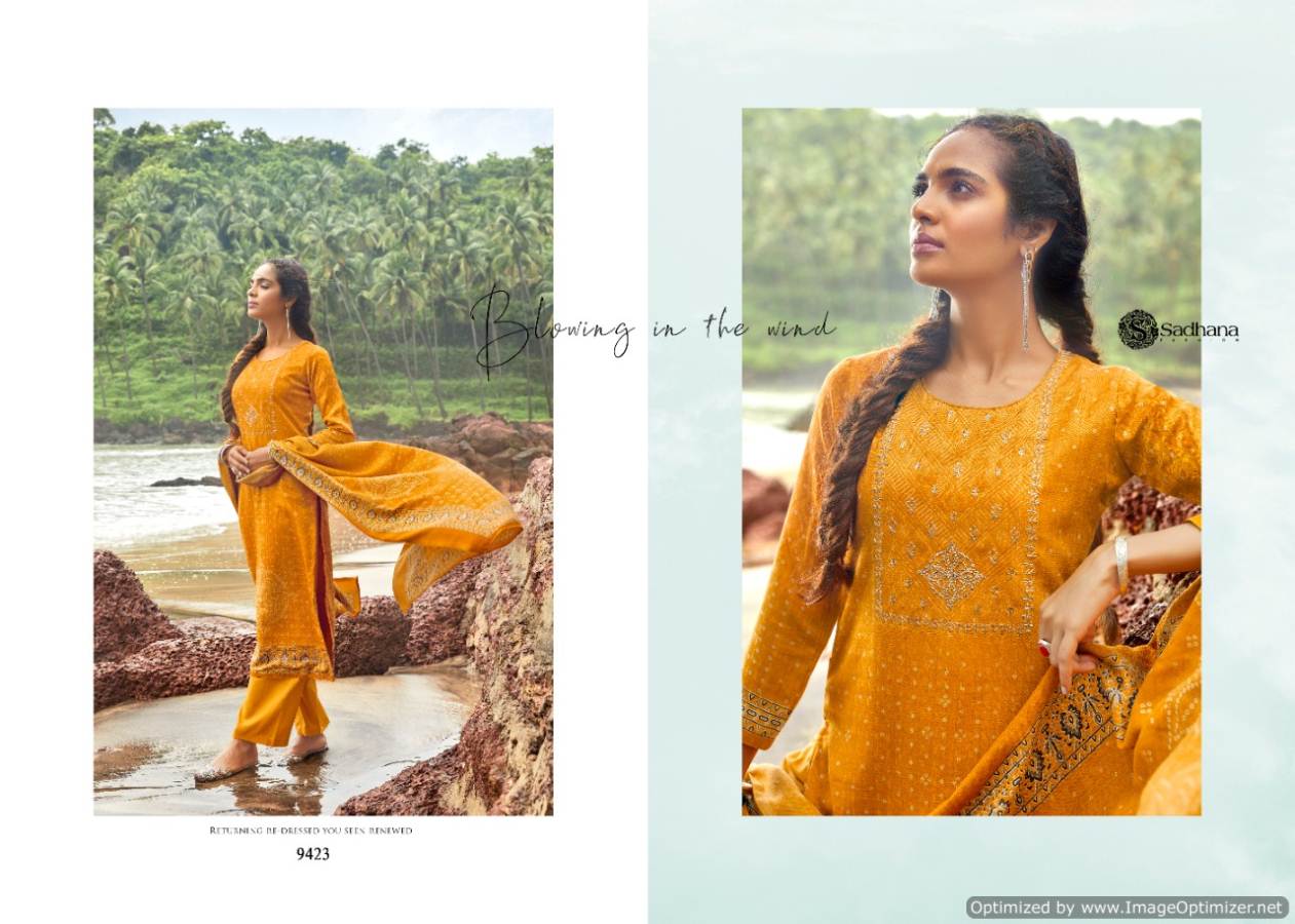 Sanskruti Presents  Ghazal  Designer Dress Material