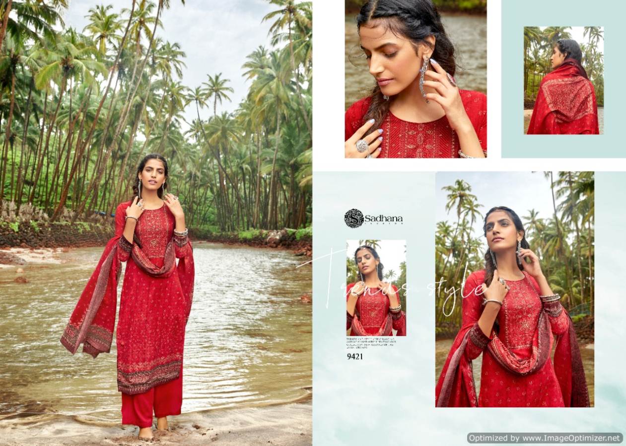 Sanskruti Presents  Ghazal  Designer Dress Material