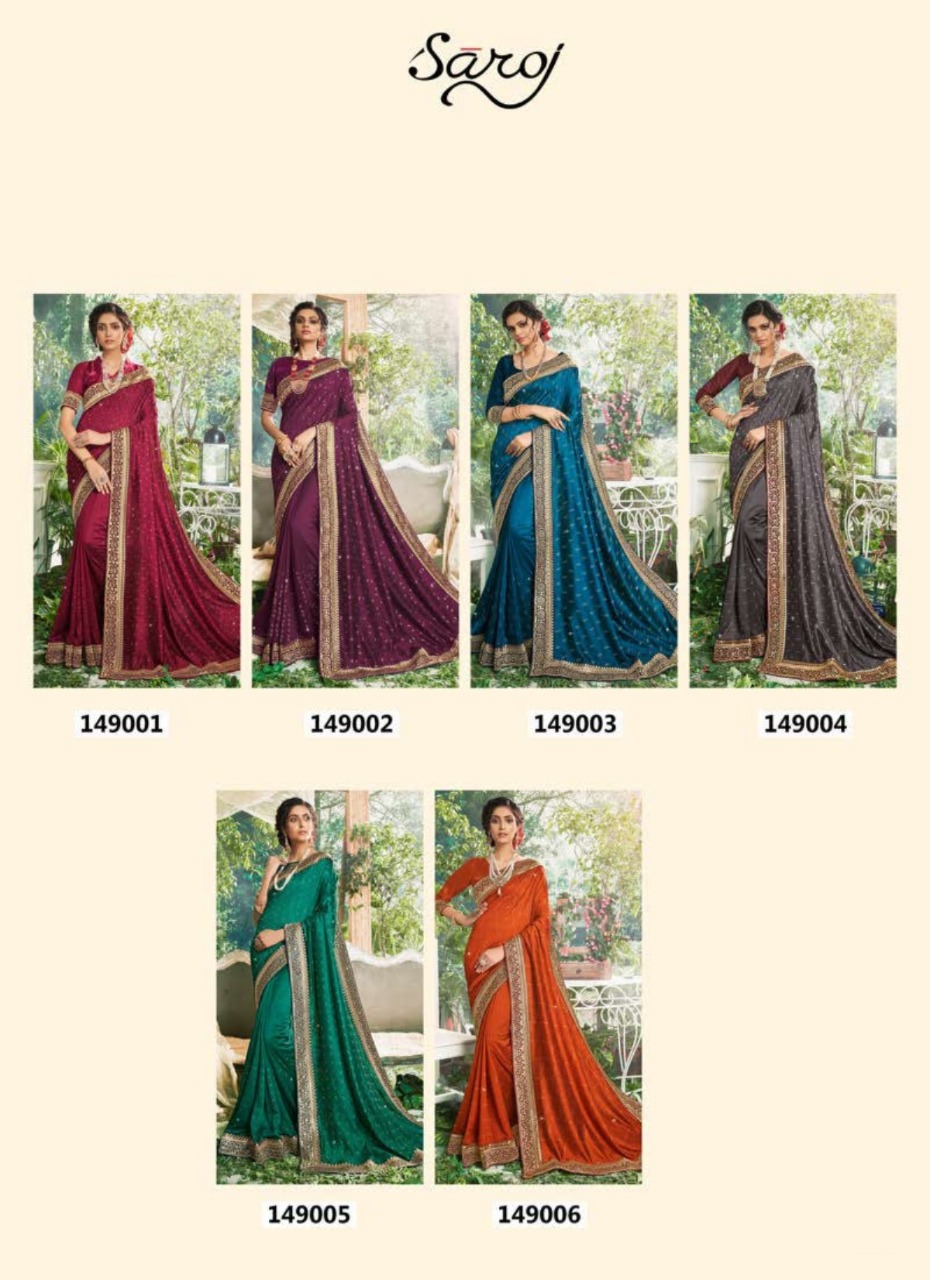 Saroj Presents Muskaan Designer Saree Collection
