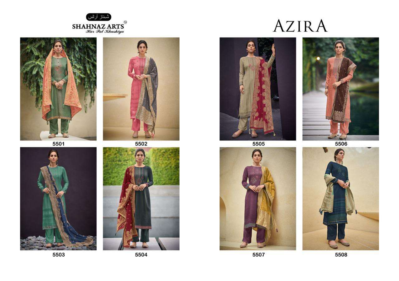 Shahnaz Arts Presents  Azira  Designer Salwar Suit