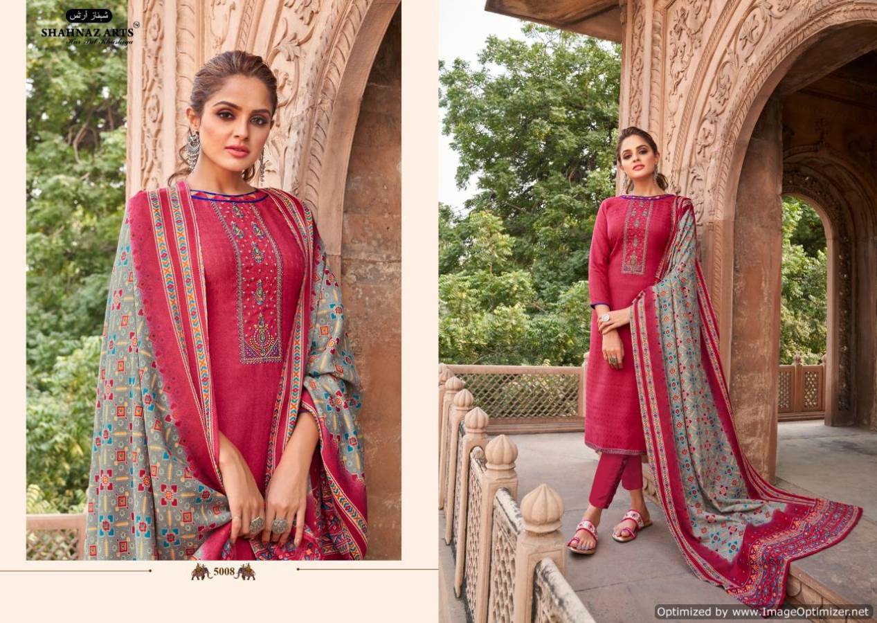 Shahnaz Arts Presents Patola Designer Dress Material